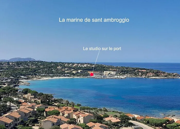 Gites.sassone A Sant Ambroggio, A 50m De La Mer. Apartmán