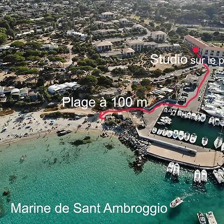 Gites.sassone à Sant Ambroggio, à 50m De La Mer. *