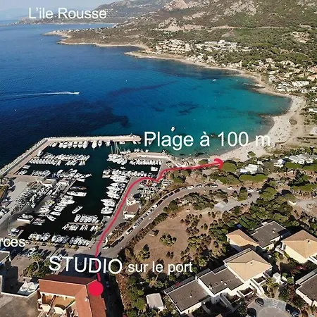 Gites.sassone à Sant Ambroggio, à 50m De La Mer. Appartamento Lumio (Corsica)