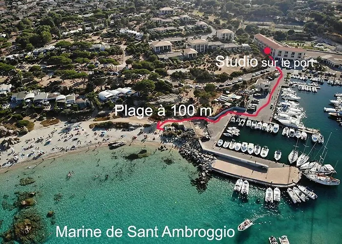 Gites.sassone à Sant Ambroggio, à 50m De La Mer. *